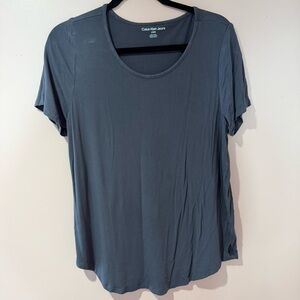 Calvin Klein Jeans Charcoal Short Sleeve Tee